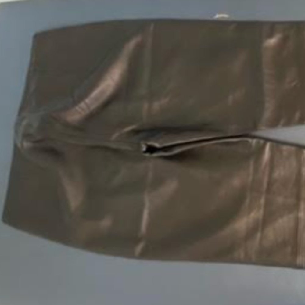 DKNY Leather Pants Black Size 8 Great Condition